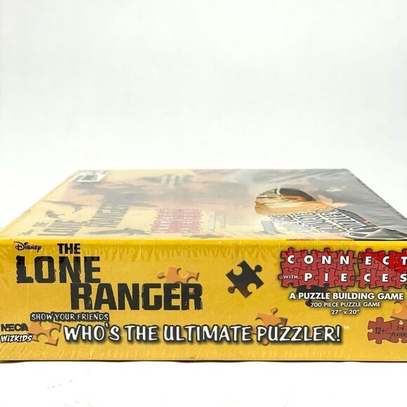 Disney THE LONE RANGER Puzzle 700-Piece‎ Building Game 27x20 NECA New/Sealed - Picture 6 of 6